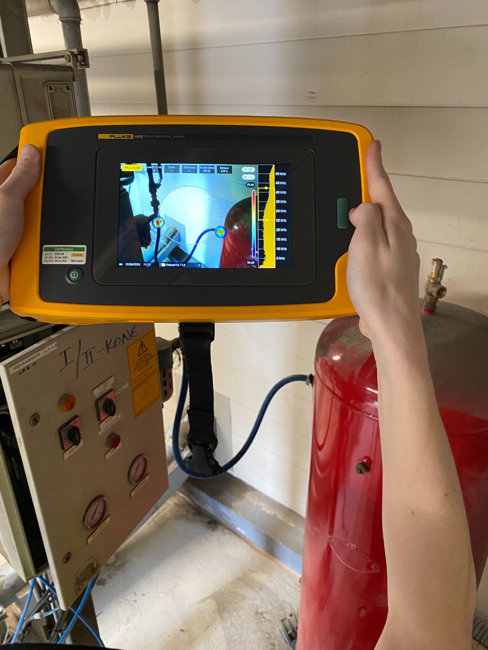 Vuotava paineilmaletku