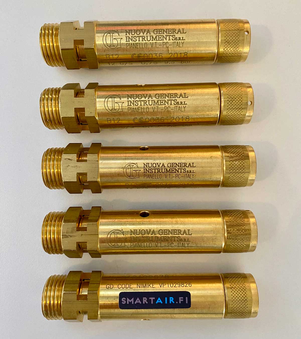 NUOVA B12 G 1/2" 9,5 BAR Viton , -20...+200, max. 11,0 m3/min, VP1029826