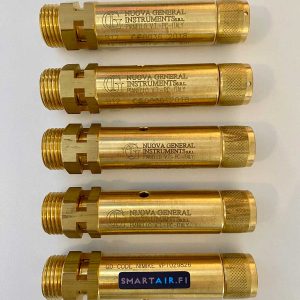 NUOVA B12 G1/2" 14,0 BAR Viton, -20…+200 °C, max. 15,8 m³/min