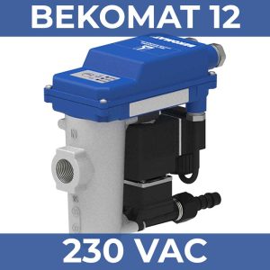 BEKOMAT 12 elektroninen lauhteenpoistin, 230 VAC, 0,8–16 bar(g), 1,43 l/h