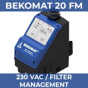 BEKOMAT 20 FM elektroninen lauhteenpoistin suodattimen valvonnalla, 230 VAC, 0,8–16 bar(g), 1,03 l/h